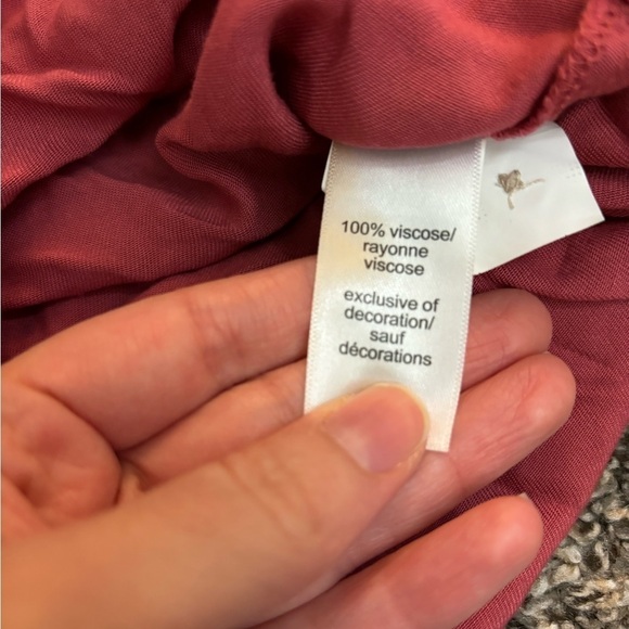 MAURICES • NEW Women’s Viscose Button Down Short Sleeve Blouse Pockets Size M - Picture 5 of 6